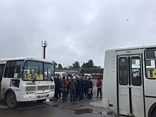 Балахнинские водители автобусов устроили забастовку