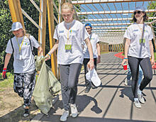 Жители Капотни провели турнир чистоты на пользу города