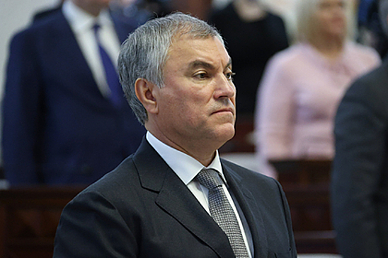Володин намерен изучить комментарии под его постом о QR-кодах