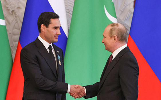В Кремле раскрыли подробности разговора Путина с президентом Туркмении