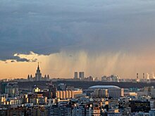 Москвичей предупредили о ливнях