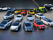 Toyota показала 16 электрокаров