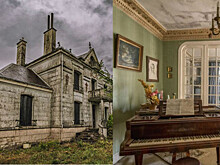 Внутри таинственного французского особняка, который 20 лет стоит заброшенным