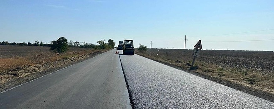 В Херсонской области отремонтируют два участка автодороги на Геническ