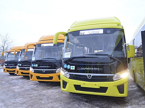 В Оренбурге новые автобусы «Вектор Next» так и не вышли на линию