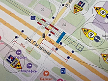 В Липецке на неделю перекроют часть улицы Гагарина из-за капремонта сетей