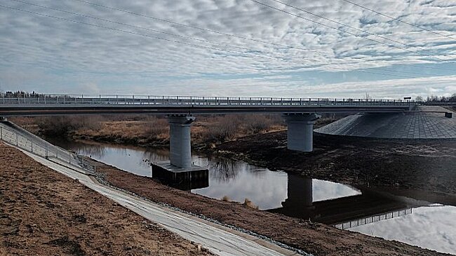 В Верхнекамском районе досрочно завершен капитальный ремонт моста
