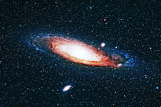 Две вовлеченные в "космический поединок" галактики озадачили ученых