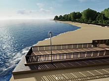 На побережье в Ладушкине построят променад и парковку на 80 машин