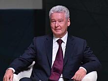 С.Собянин поприветствовал участников парада кадет на Поклонной горе