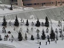 В Уфе девочка повредила ногу, катаясь на тюбинге