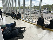 Нижегородский аэропорт закрыт уже почти сутки: публикуем фото изнутри