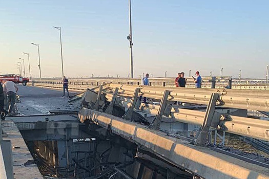 Два человека погибли во время ЧП на Крымском мосту