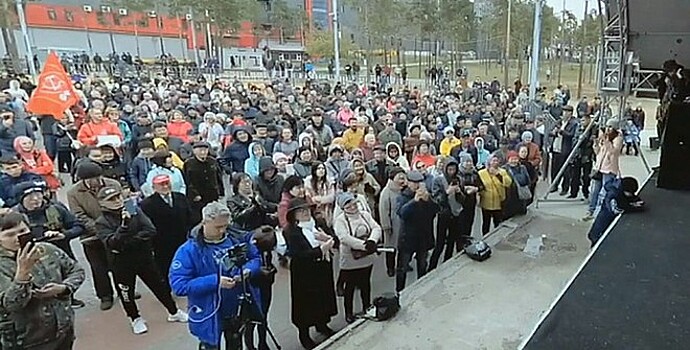 Второй протестный митинг прошёл в Улан-Удэ
