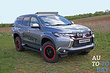 Концепт-кар Mitsubishi Shogun Sport SVP на базе Pajero Sport готов к покорению дорог