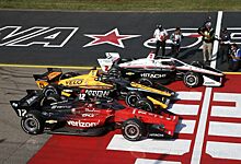 Ньюгарден и О'Уорд выиграли гонки IndyCar на овале в Айове