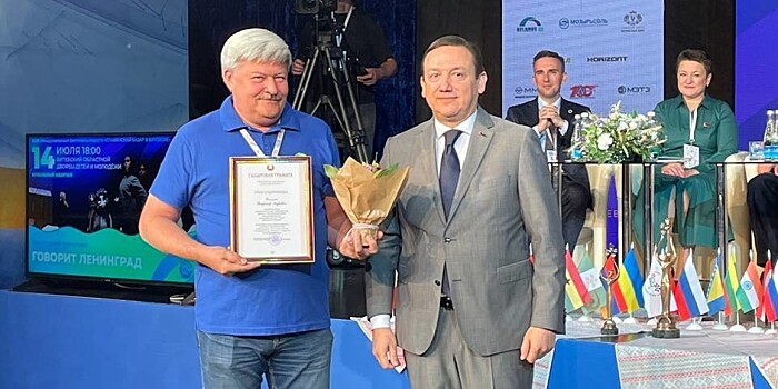 Сотрудник МТРК «Мир» Владимир Фоменок награжден почетной грамотой Министерства информации Беларуси