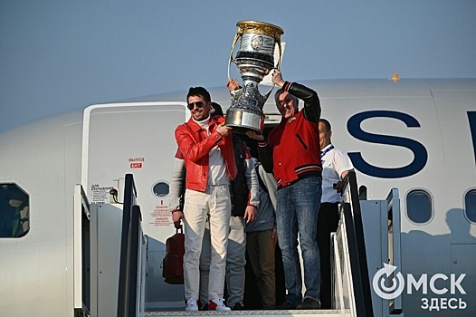 В Омске появился Кубок Гагарина в миниатюре