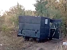 "Замангаленный" до неузнаваемости УАЗ заметили в зоне СВО