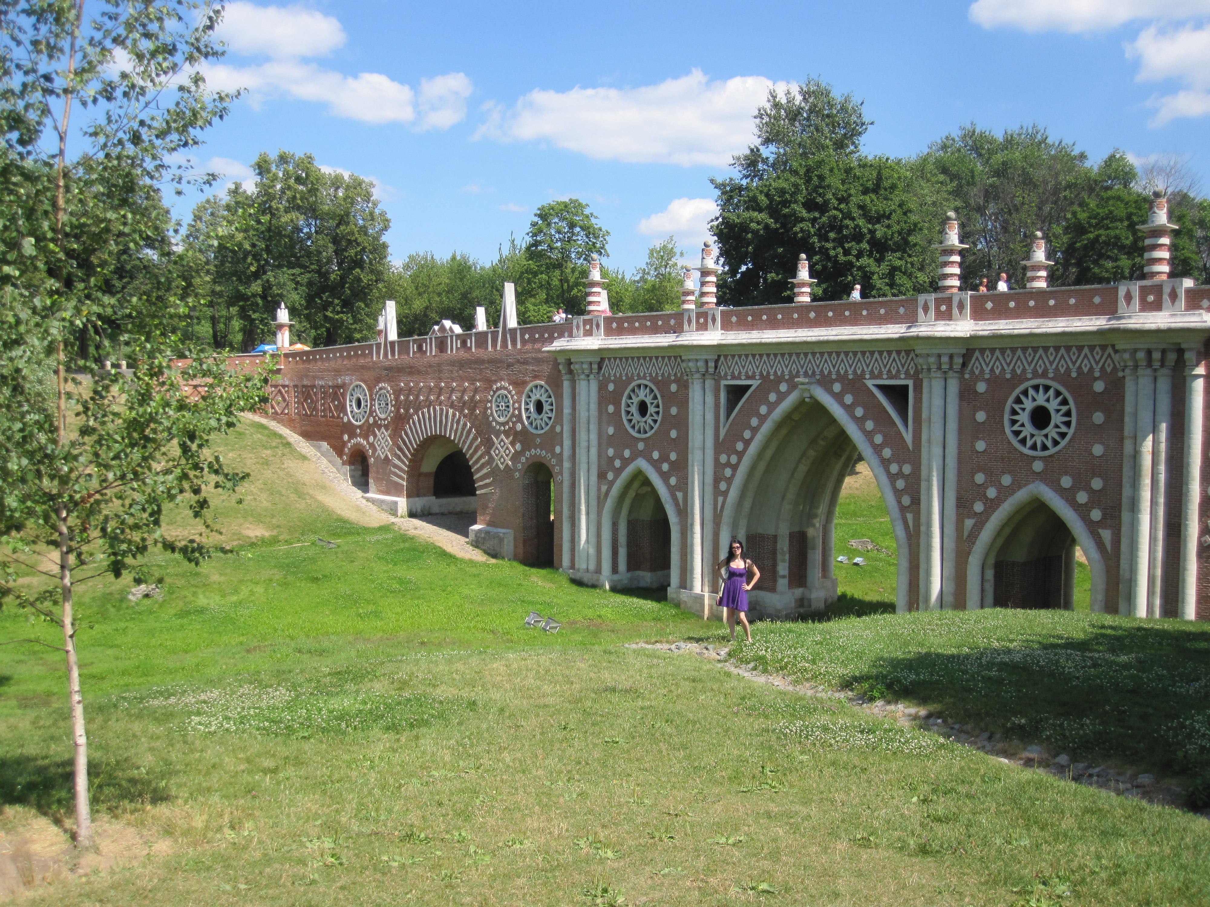 Парк Царицыно в Москве