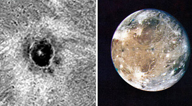 Жизнь на спутнике Юпитера? На снимке NASA виден «черный купол»