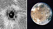 Жизнь на спутнике Юпитера? На снимке NASA виден «черный купол»
