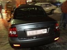 В центре Пензы ночью случилось ДТП