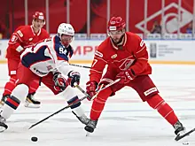 Два очка Голдобина помогли «Спартаку» разгромить «Куньлунь» в КХЛ
