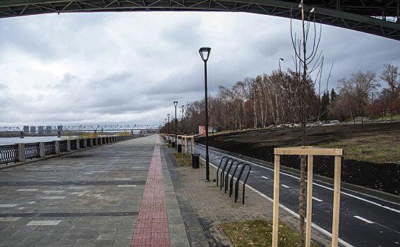 Андрей Травников оценил реконструкцию набережной в Новосибирске