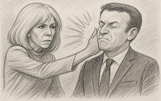 Захарова с иронией прокомментировала пощёчину Макрону от супруги: «Может, это была рука Кремля?»