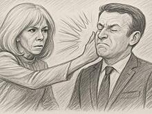Захарова с иронией прокомментировала пощёчину Макрону от супруги: «Может, это была рука Кремля?»