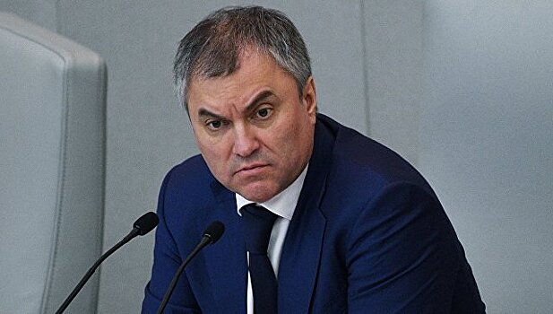 Володин раскритиковал действия США на Ближнем Востоке