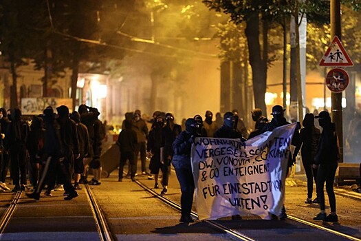 Демонстрация в Лейпциге переросла в беспорядки