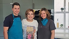 Калининградская семья снялась в кулинарном шоу и познакомилась с актрисой Мариной Федункив