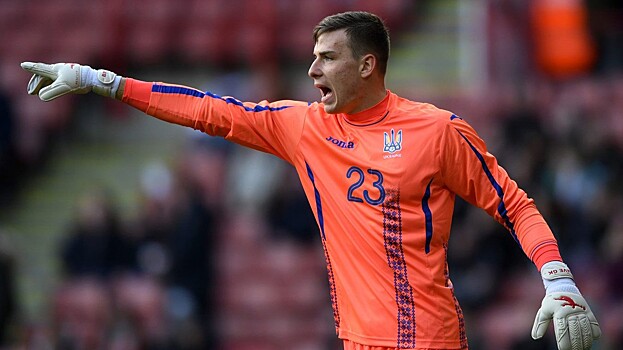 Вратарь Украины получил низшую с 2012 года оценку за матч от WhoScored