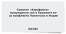 Самолет «Аэрофлота» вынужденно сел в Ташкенте из-за конфликта Пакистана и Индии