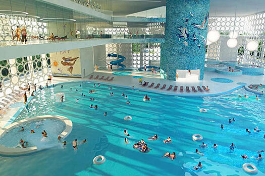 Четыре эскалатора и 10 лифтов установили во Дворце водных видов спорта в «Лужниках»