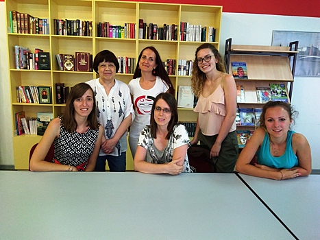 Группа итальянских студентов посетила Институт Пушкина
