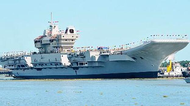 Индийский авианосец «Викрант» принят в состав ВМС Индии