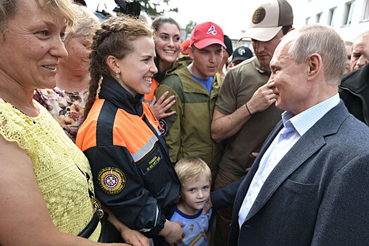 Мальчик из Тулуна рассказал Путину про "утонувший" детский сад