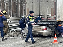 Молодой водитель на «Нексии» въехал под фуру на Пермском тракте