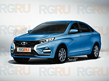 В Сети опубликовали первые изображения новой LADA Vesta Facelift