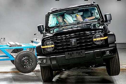 Новинке российского рынка Tank 300 устроили краш-тест