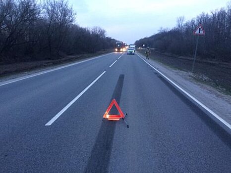 Под Орлом мотоциклист сбил женщину и скрылся