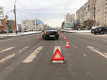 Иномарка сбила женщину на пешеходном переходе в Вологде