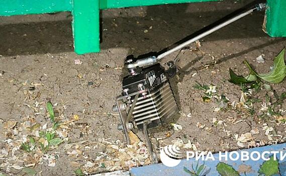 В Курске военные следователи работали на месте падения обломков украинских БПЛА