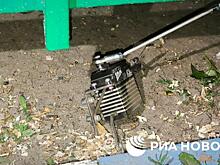 В Курске военные следователи работали на месте падения обломков украинских БПЛА