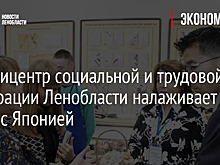 Мультицентр социальной и трудовой интеграции Ленобласти налаживает связи с Японией