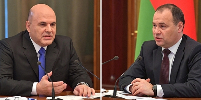 Премьер-министры России и Белоруссии проводят закрытые переговоры