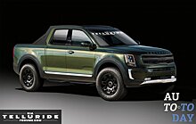 Внедорожник Kia Telluride превращается в пикап